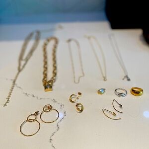 Jewelry Bundle - current styles! necklaces, earrings, rings